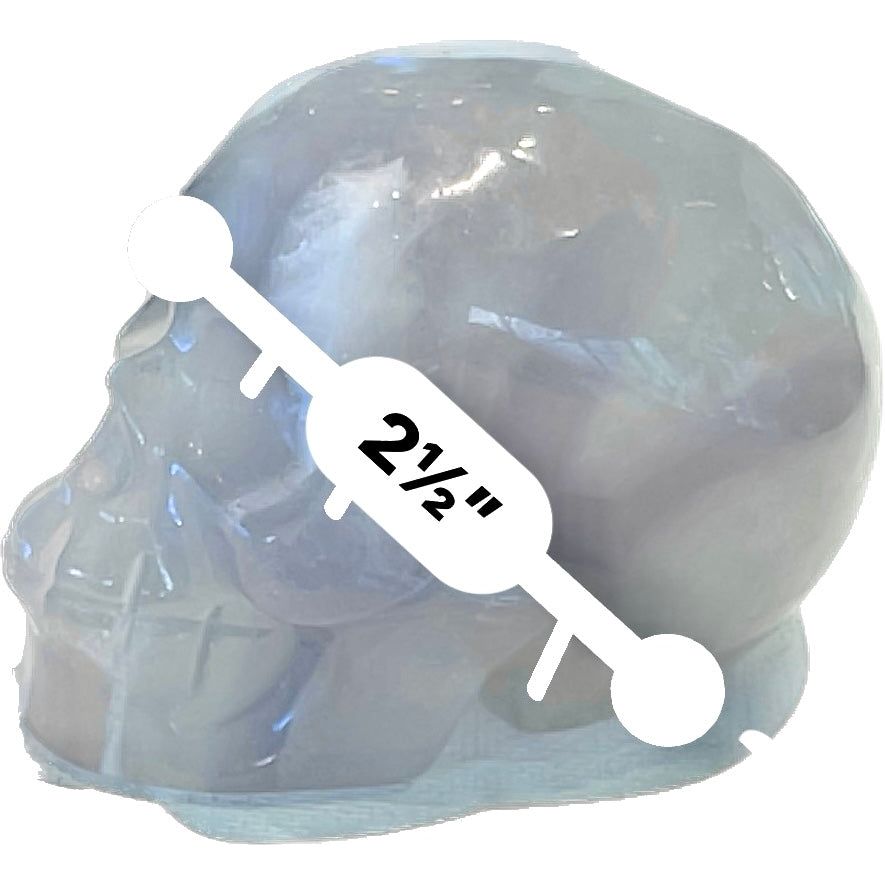 3 Inch Genuine Brazilian Fluorite Skull