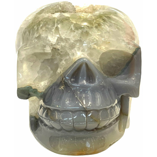 5" Chalcedony Skull
