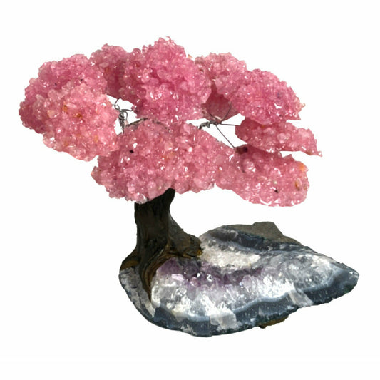 Large Love Tree - Rose Quartz