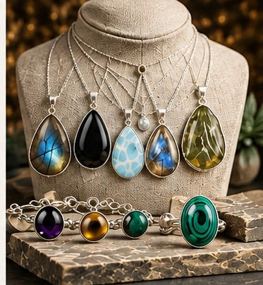 Gemstone jewelry