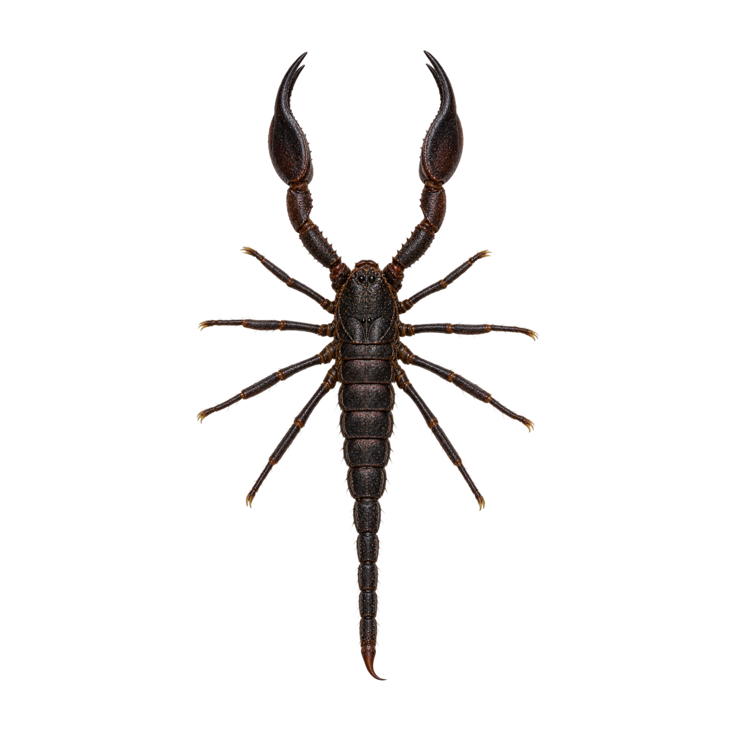 Framed Laos Forest Scorpion (Heterometrus laoticus)