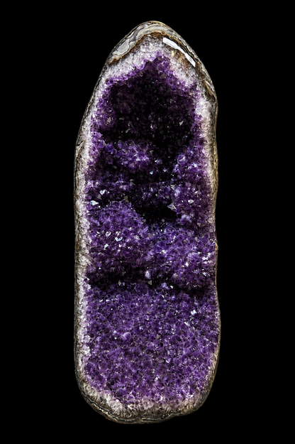Collector’s Amethyst Geode Freeform — Polished Natural Amethyst Statement Piece