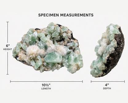 Apophyllite with Mesolite
