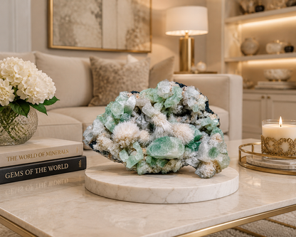 Apophyllite with Mesolite