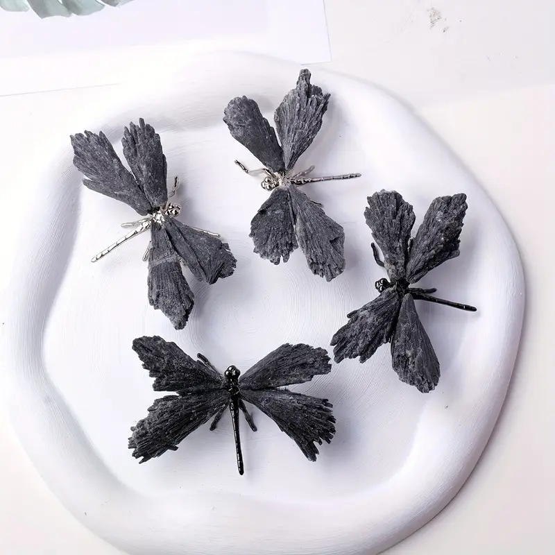 Black Tourmoline Dragonfly 2.36 - 3.15 inch