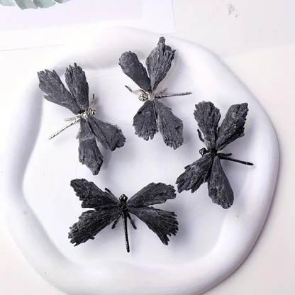 Black Tourmoline Dragonfly 2.36 - 3.15 inch