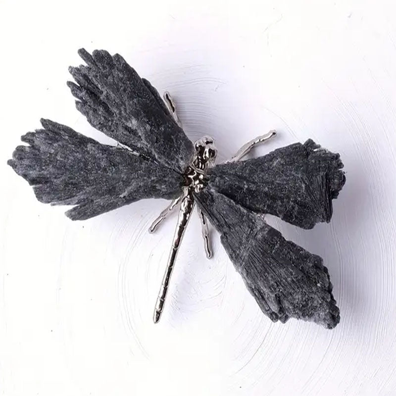 Black Tourmoline Dragonfly 2.36 - 3.15 inch