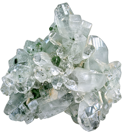 Diamond Apophyllite Crystal Cluster from India — Collector’s Mineral Specimen