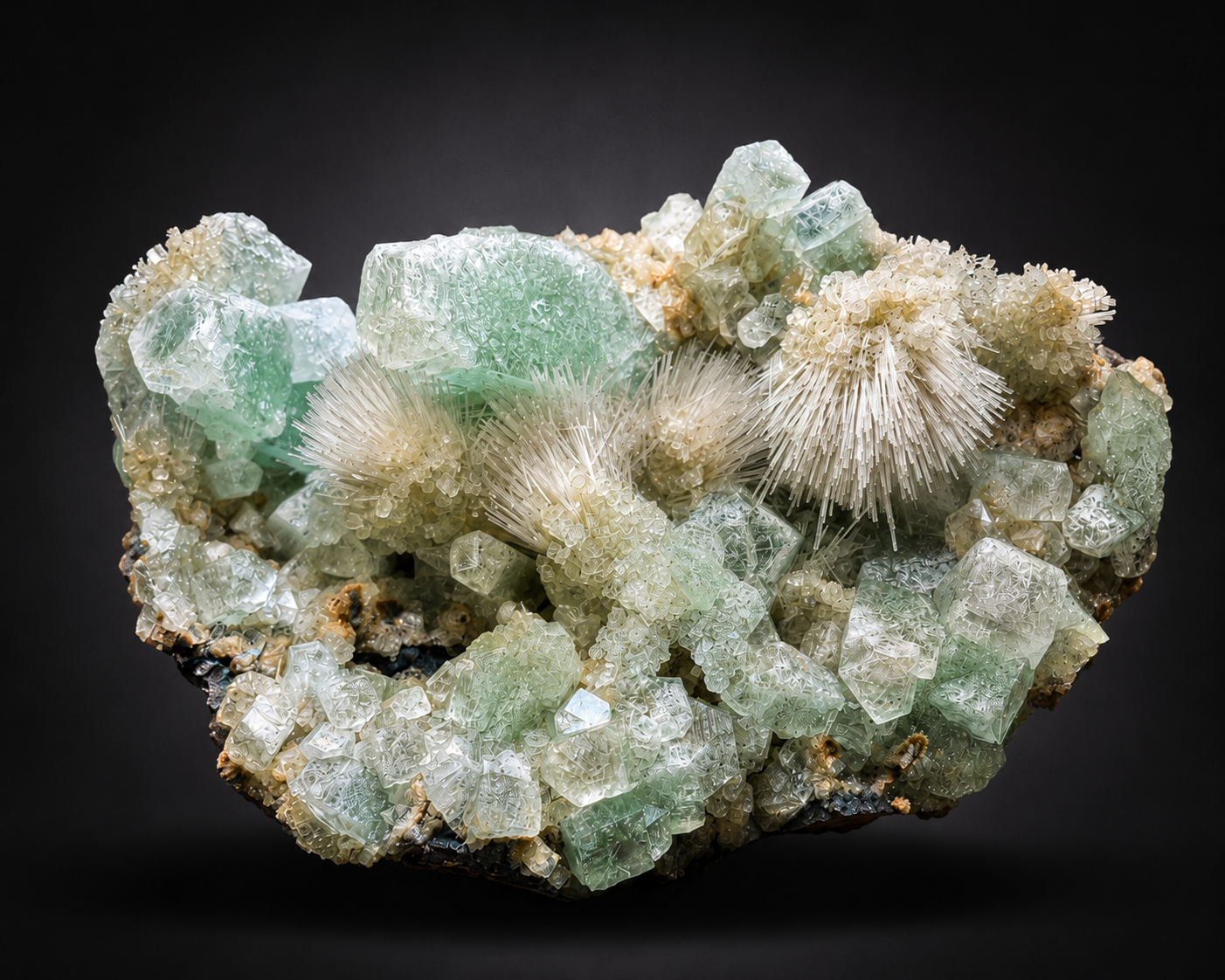 Apophyllite with Mesolite — Monumental Collector’s Specimen