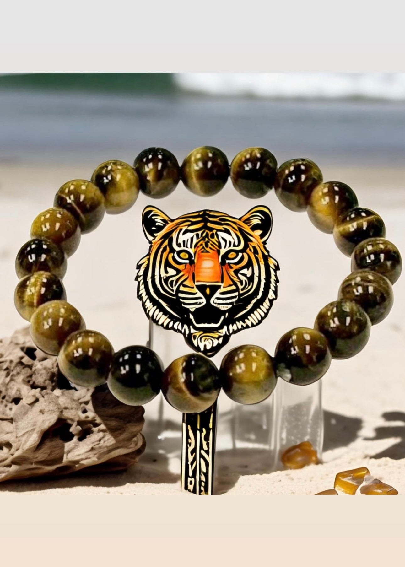 10 mm  Tiger's Eye Bracelet