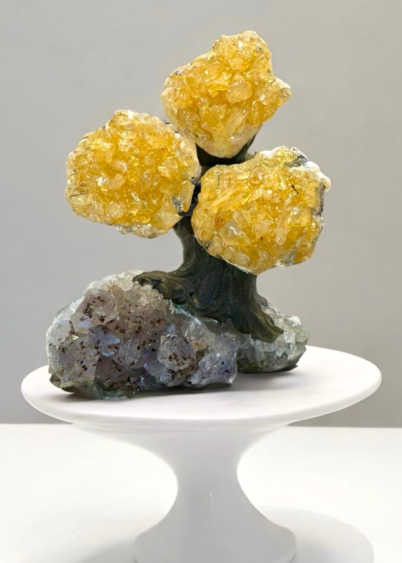 4.0" Brazilian Citrine Gemstone Tree (Money Tree)