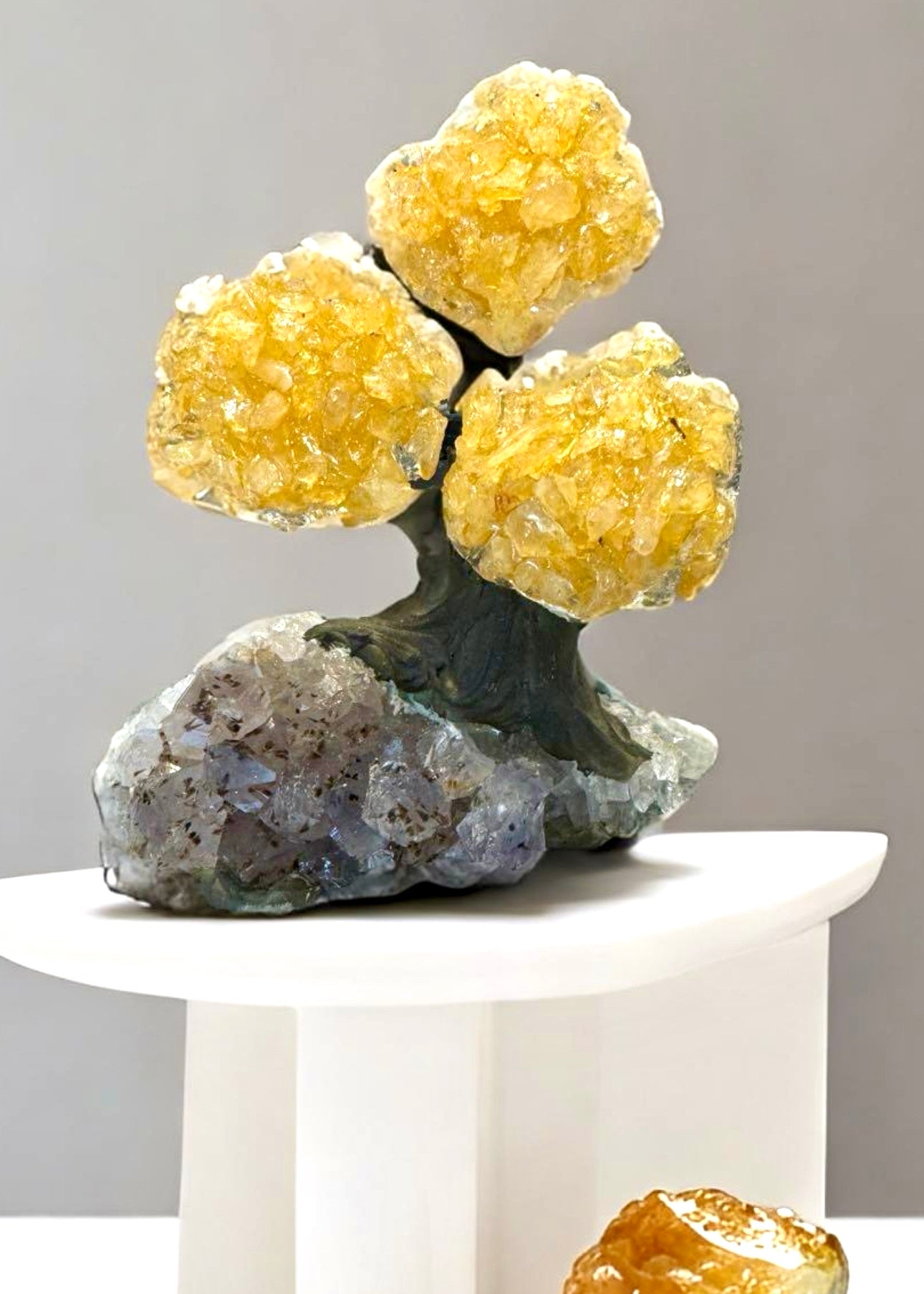 4.0" Brazilian Citrine Gemstone Tree (Money Tree)