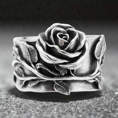 925 SS Rose Ring