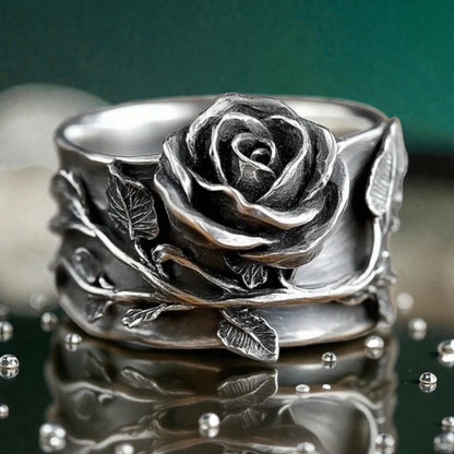 925 SS Rose Ring
