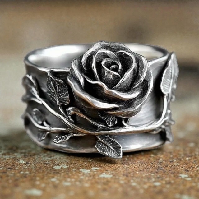 925 SS Rose Ring