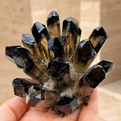 2.22 Inch Smokey Quartz Phantom Cluster