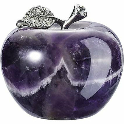 Natural Crystal Apples Figurine Decoration Crystal Stone