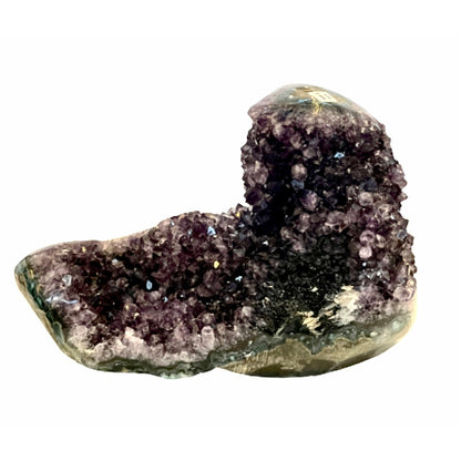 Clustered Free Form Amethyst Brazil Boat Shape