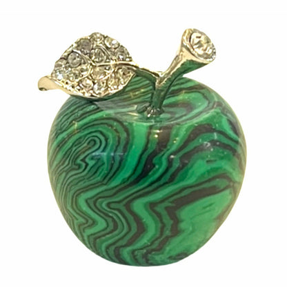 Natural Crystal Apples Figurine Decoration Crystal Stone