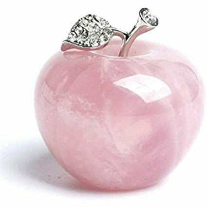 Natural Crystal Apples Figurine Decoration Crystal Stone