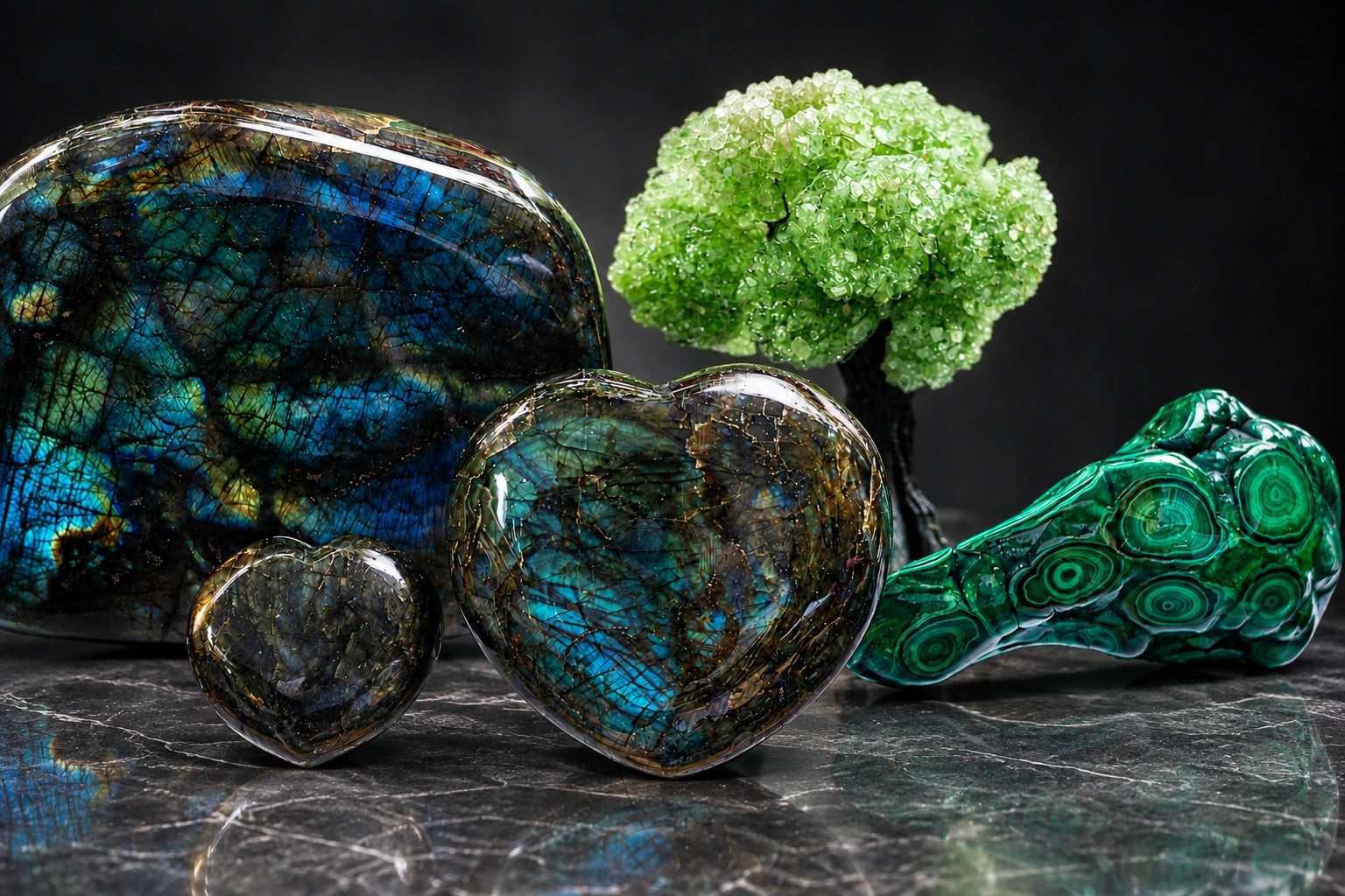 Polished Crystals